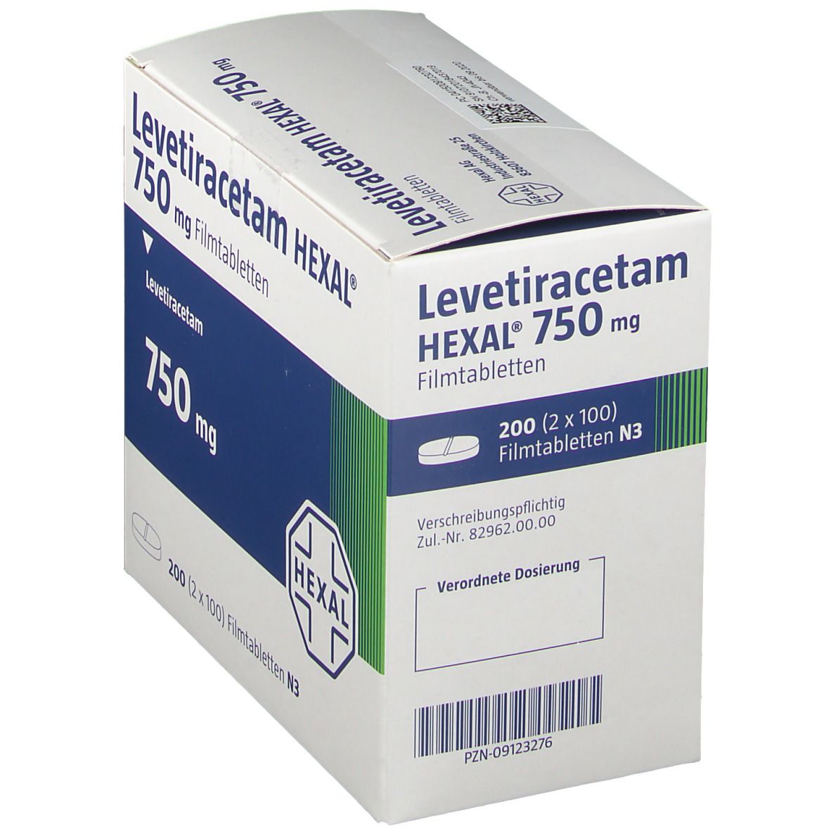 Levetiracetam Hexal 750 mg Filmtabletten 200 St