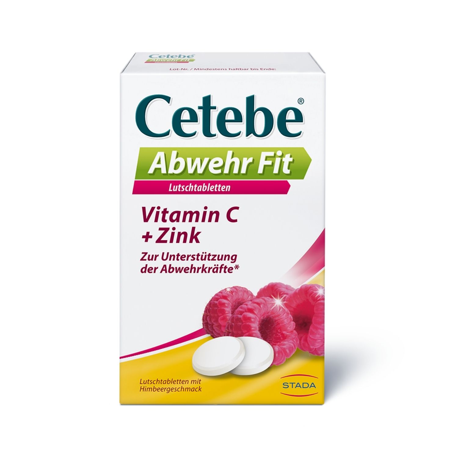Cetebe® Abwehr Fit Nahrungsergänzungsmittel mit Ascorbinsäure (Vitamin C) und Zink