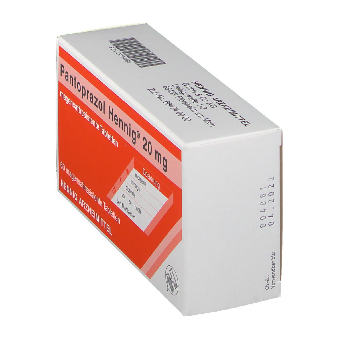 Pantoprazol Hennig® 20 mg