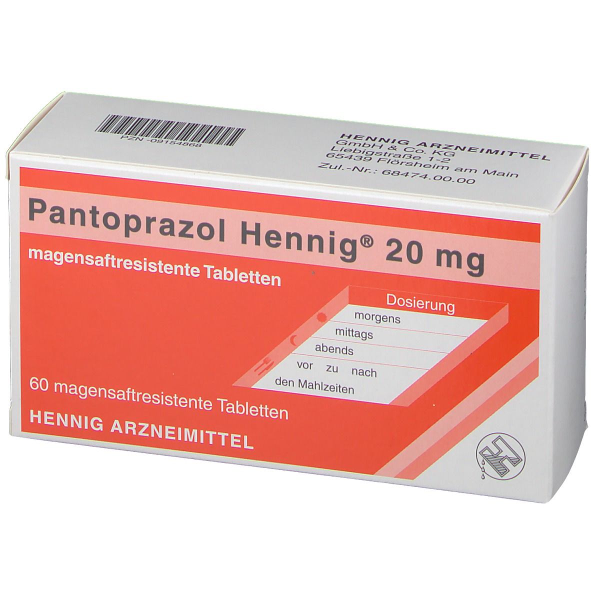 Pantoprazol Hennig® 20 mg