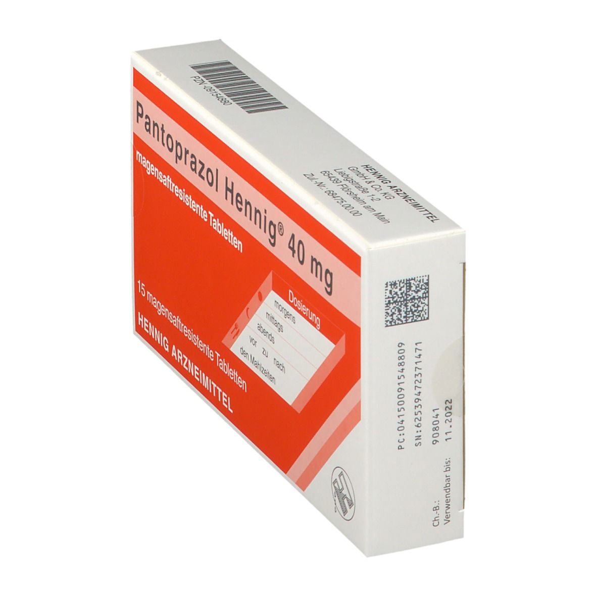 Pantoprazol Hennig® 40 mg