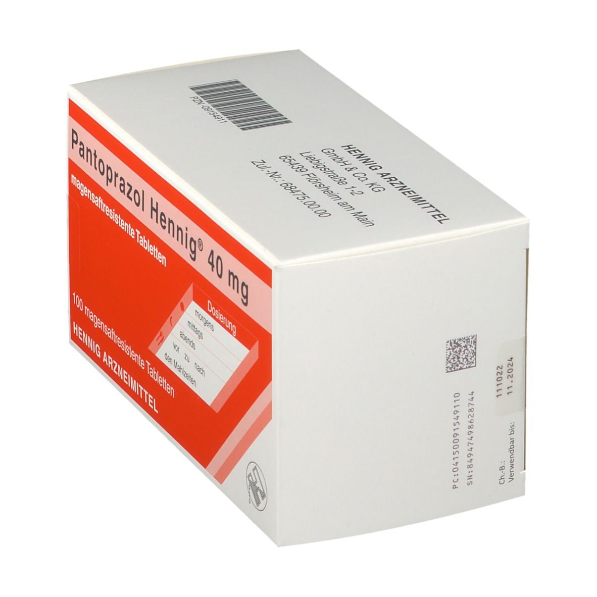 Pantoprazol Hennig® 40 mg