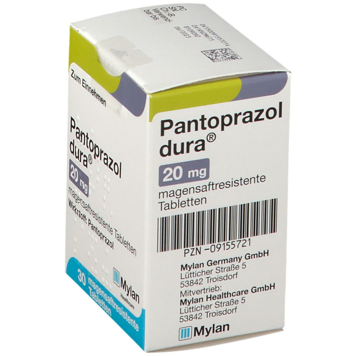 Pantoprazol dura® 20 mg