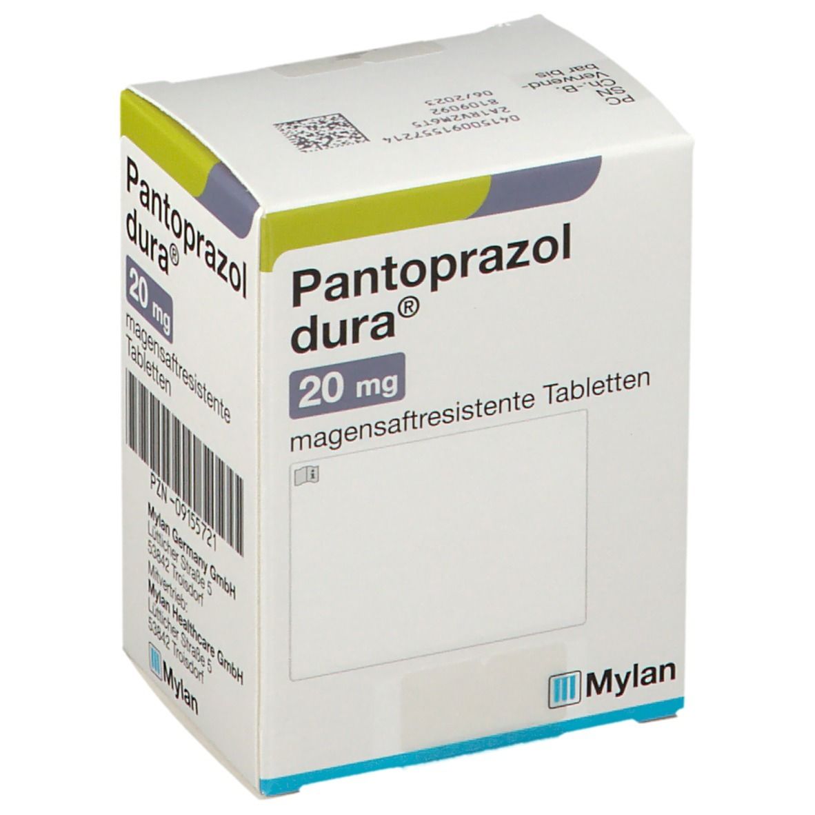 Pantoprazol dura® 20 mg