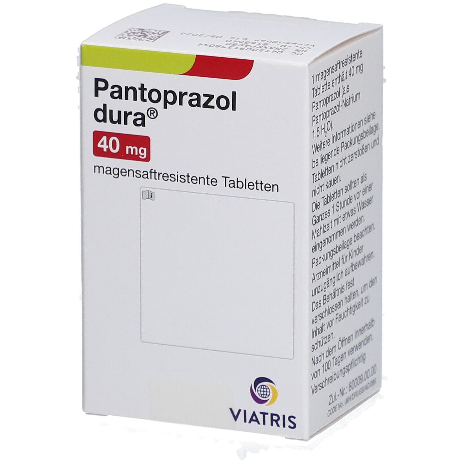 Pantoprazol dura® 40 mg