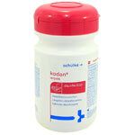 Behälter mit rotem Deckel. Aufschrift: kodan®. Etikett mit Produktinformationen und Logo.