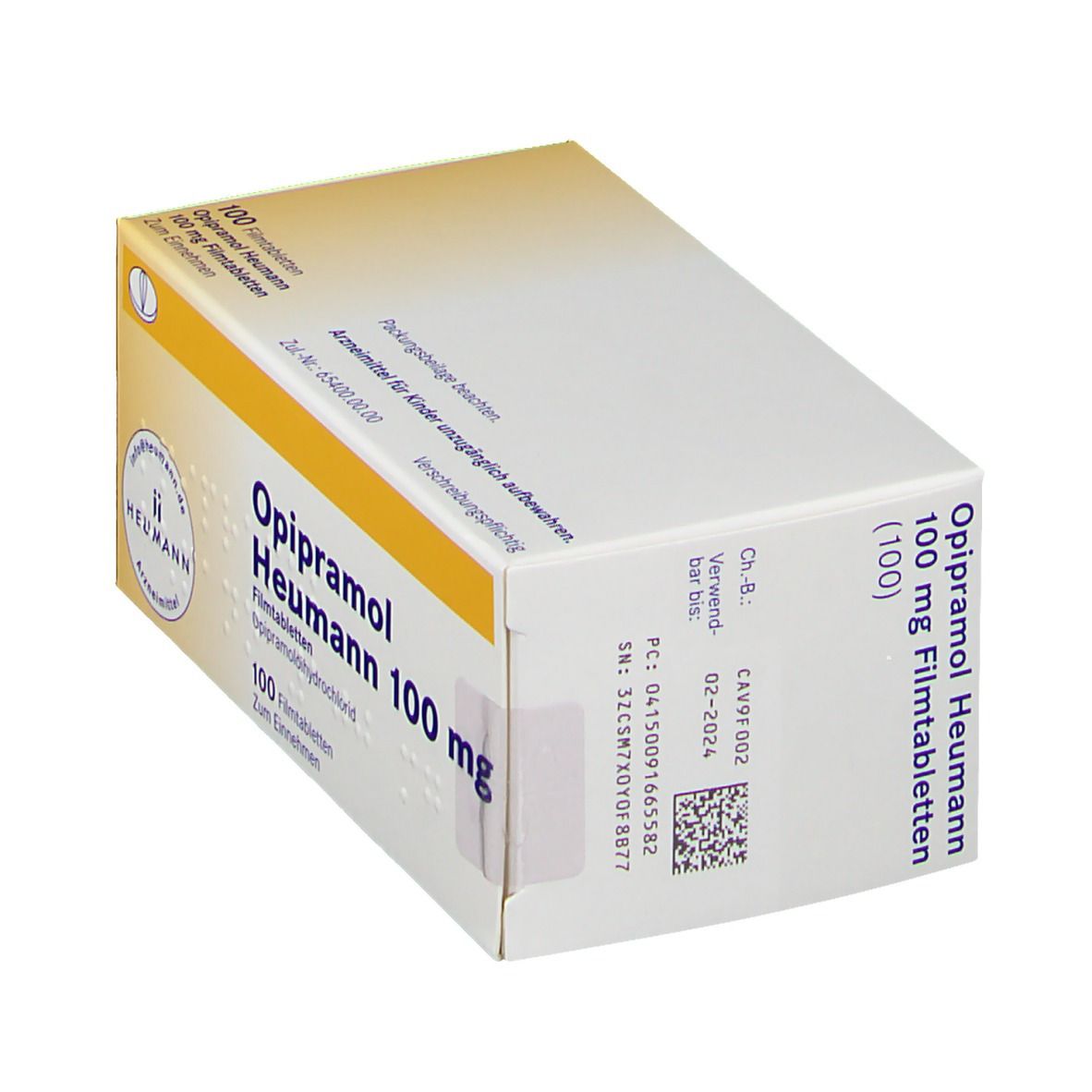 Opipramol Heumann 100 mg Filmtabletten St