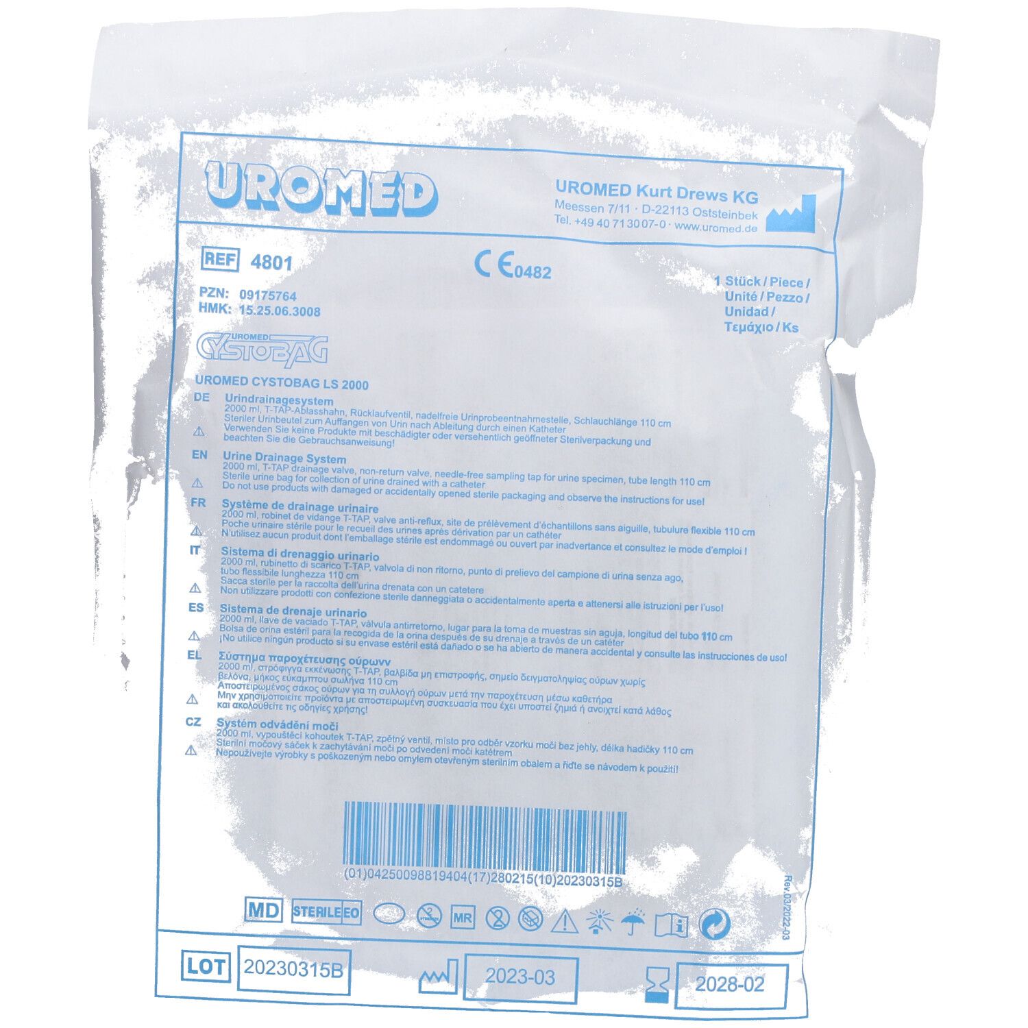 Cystobag LS 2000 4801 Beutel