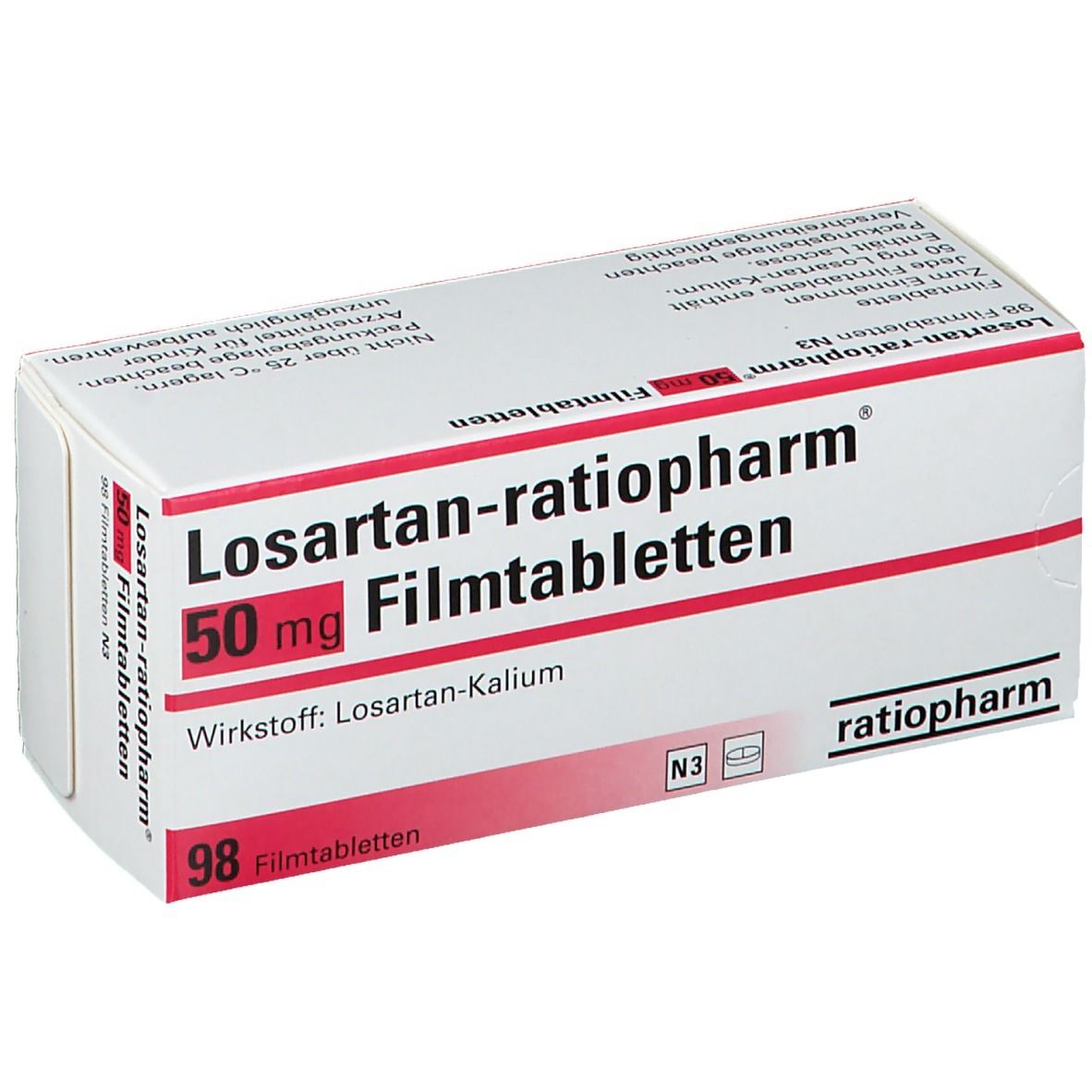 Losartan-ratiopharm® 50 mg