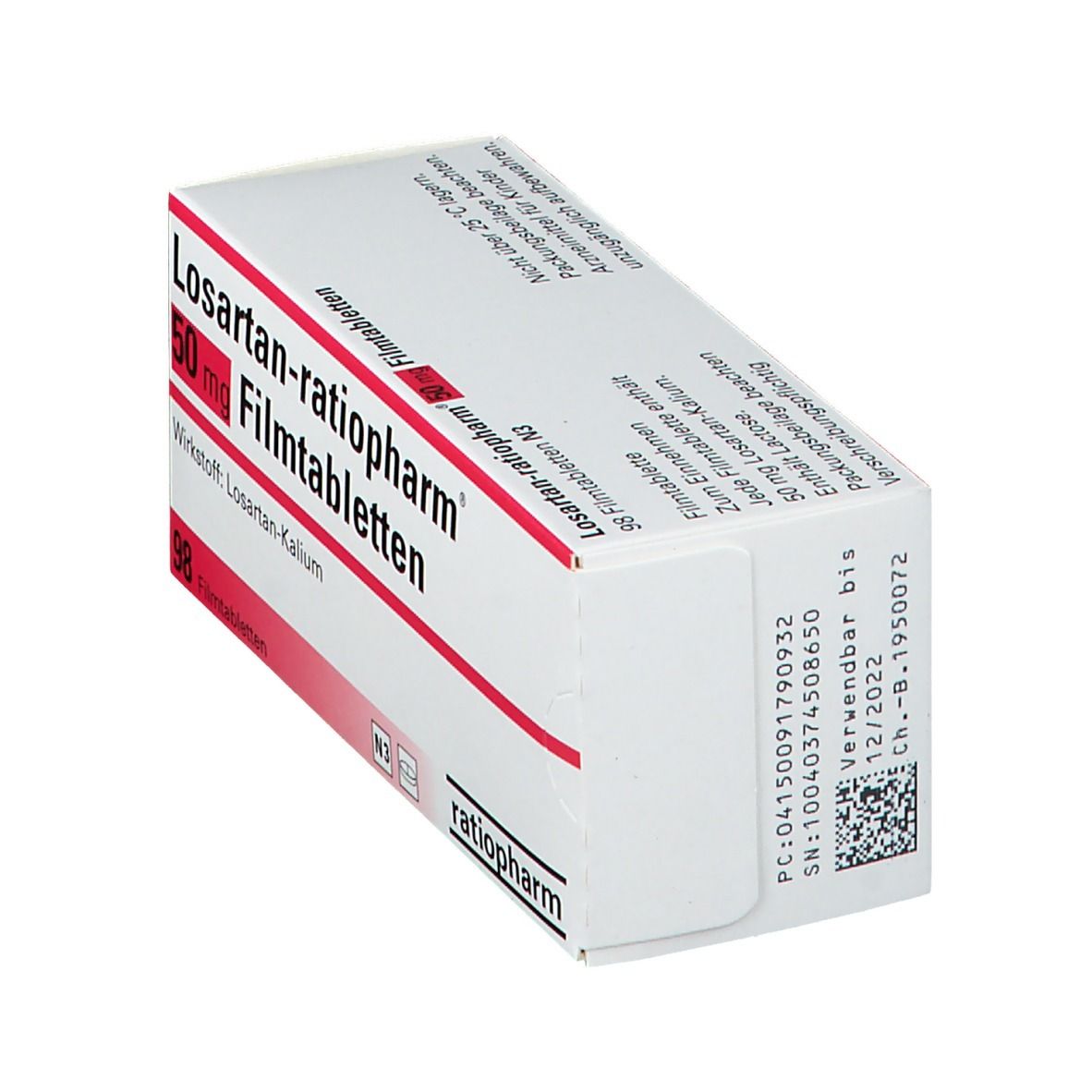 Losartan-ratiopharm® 50 mg