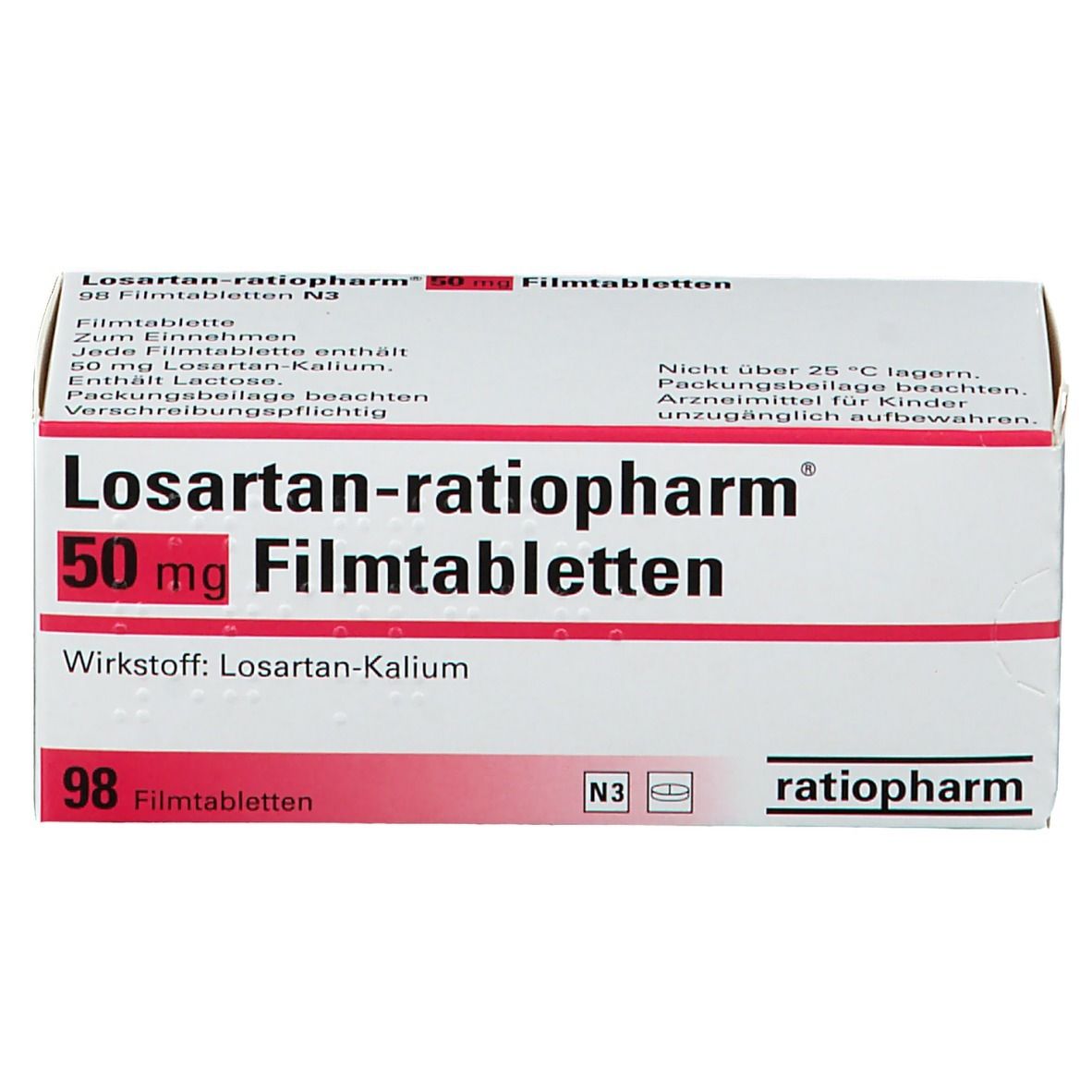 Losartan-ratiopharm® 50 mg