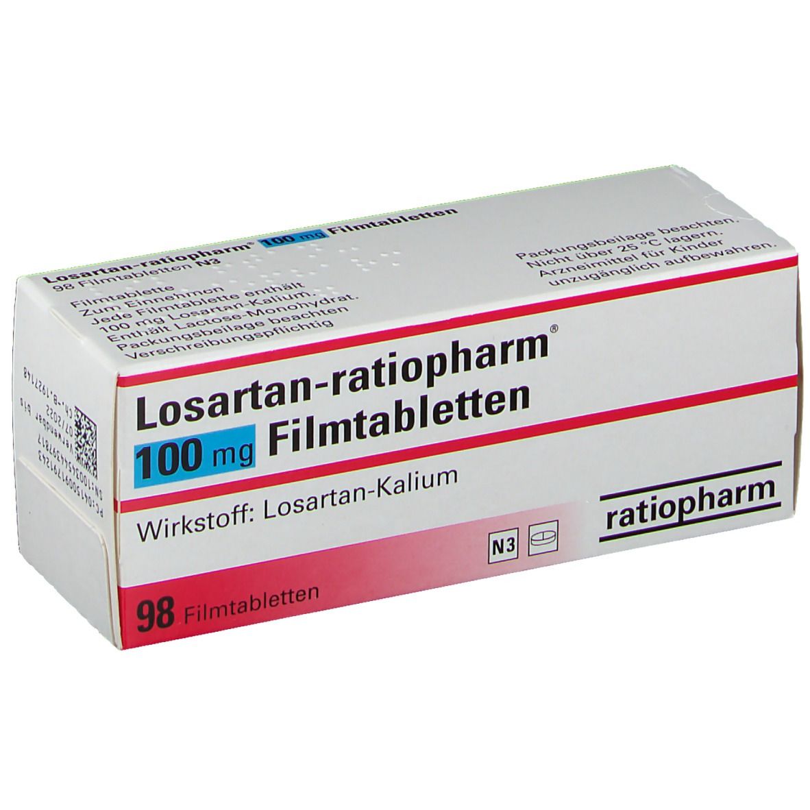 Losartan-ratiopharm® 100mg