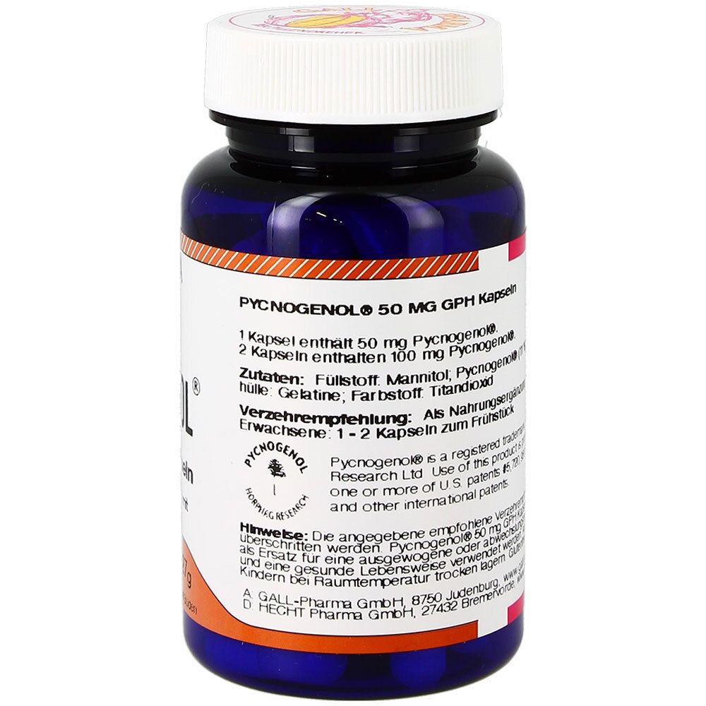 Pycnogenol 50 mg GPH Kapseln 60 St