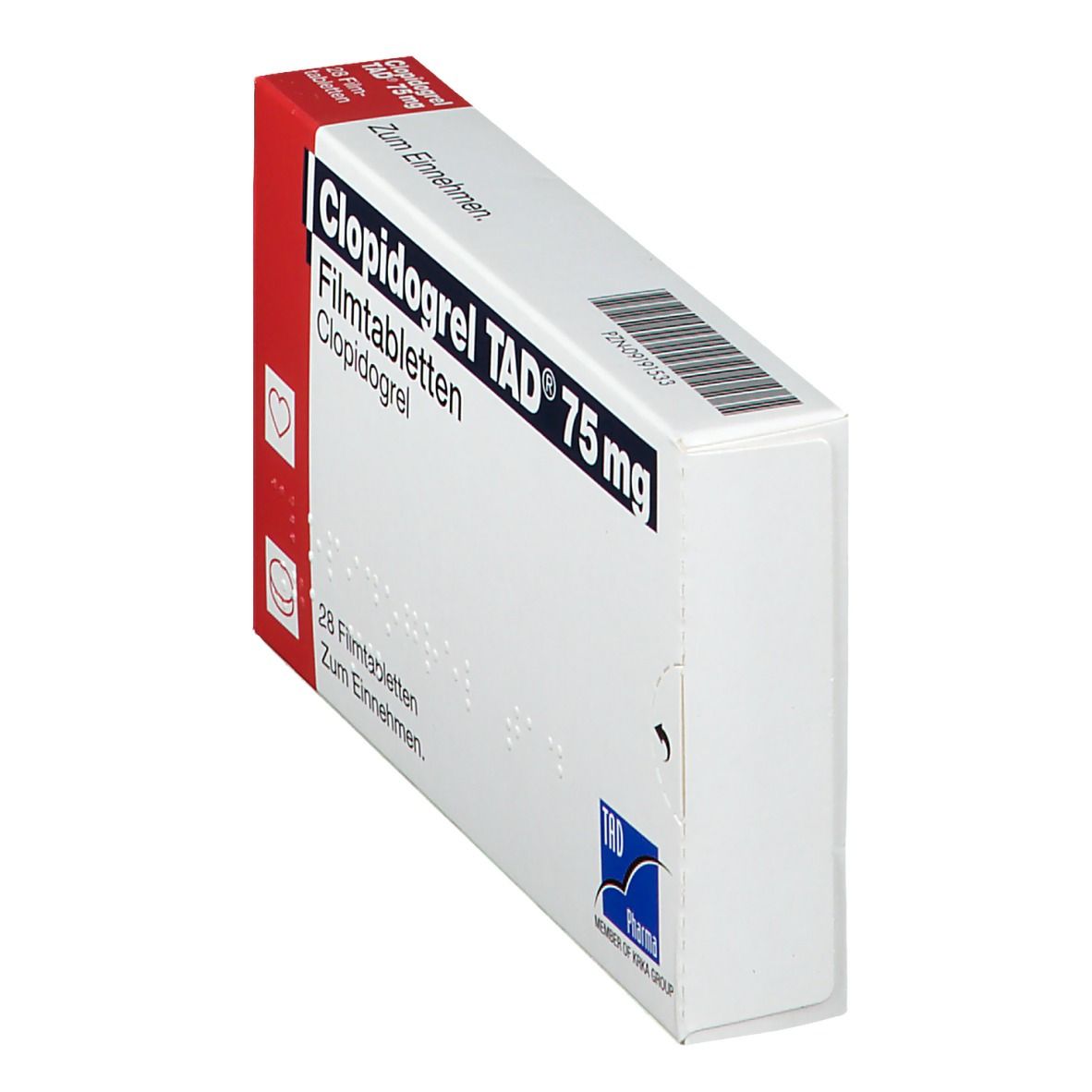 Clopidogrel TAD® 75 mg