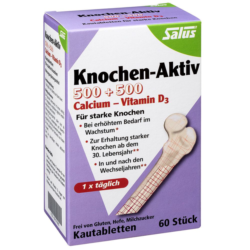 Salus® Knochen-Aktiv Calcium – Vitamin D3