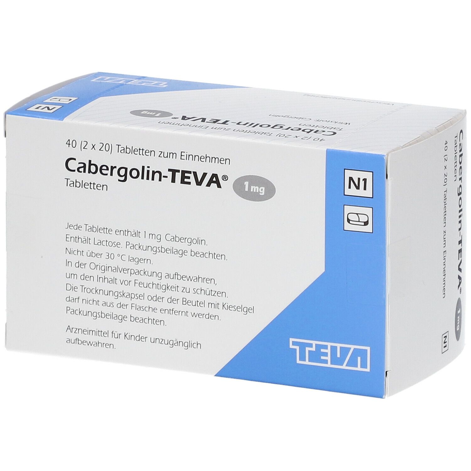 Cabergolin-TEVA® 1 mg