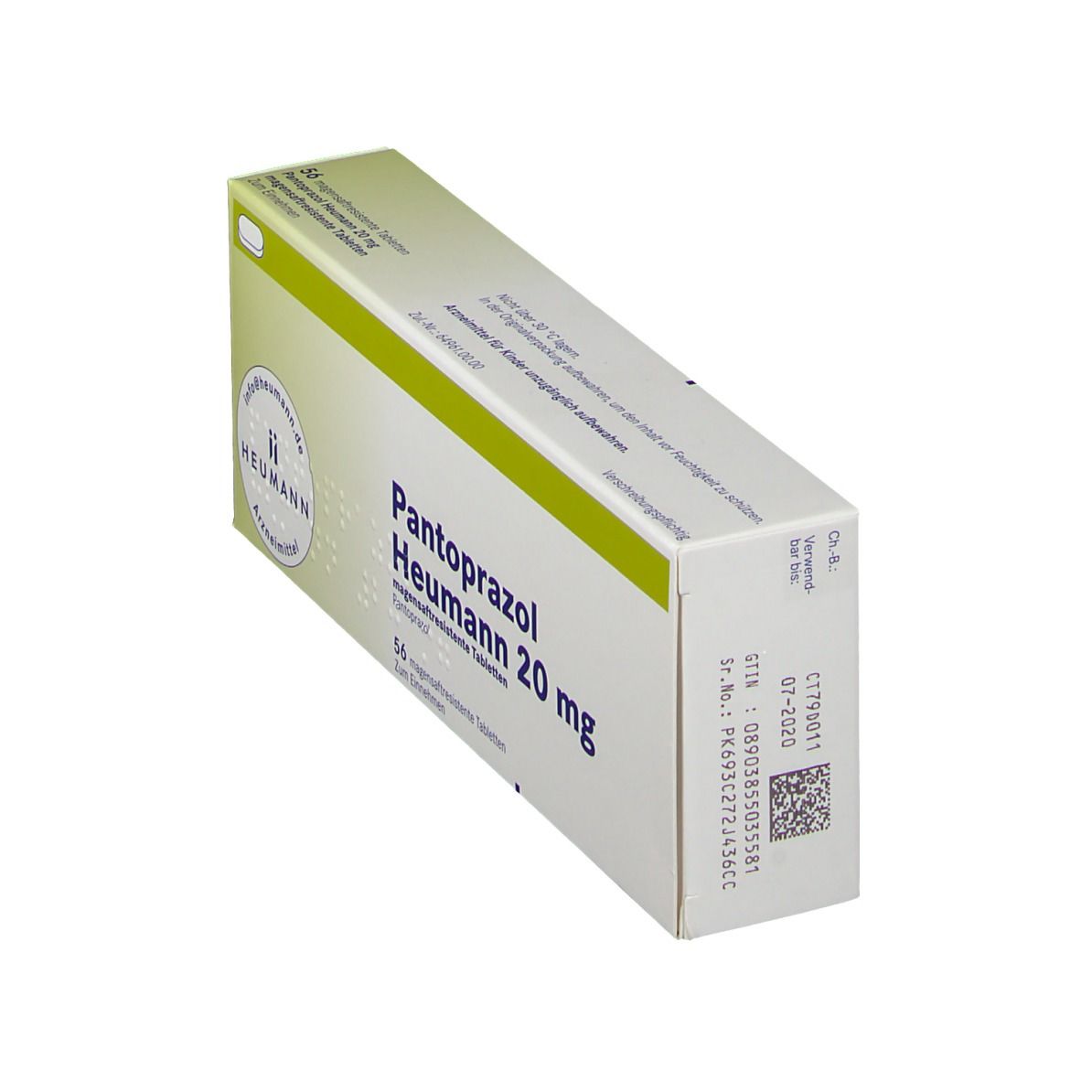 Pantoprazol Heumann 20 mg