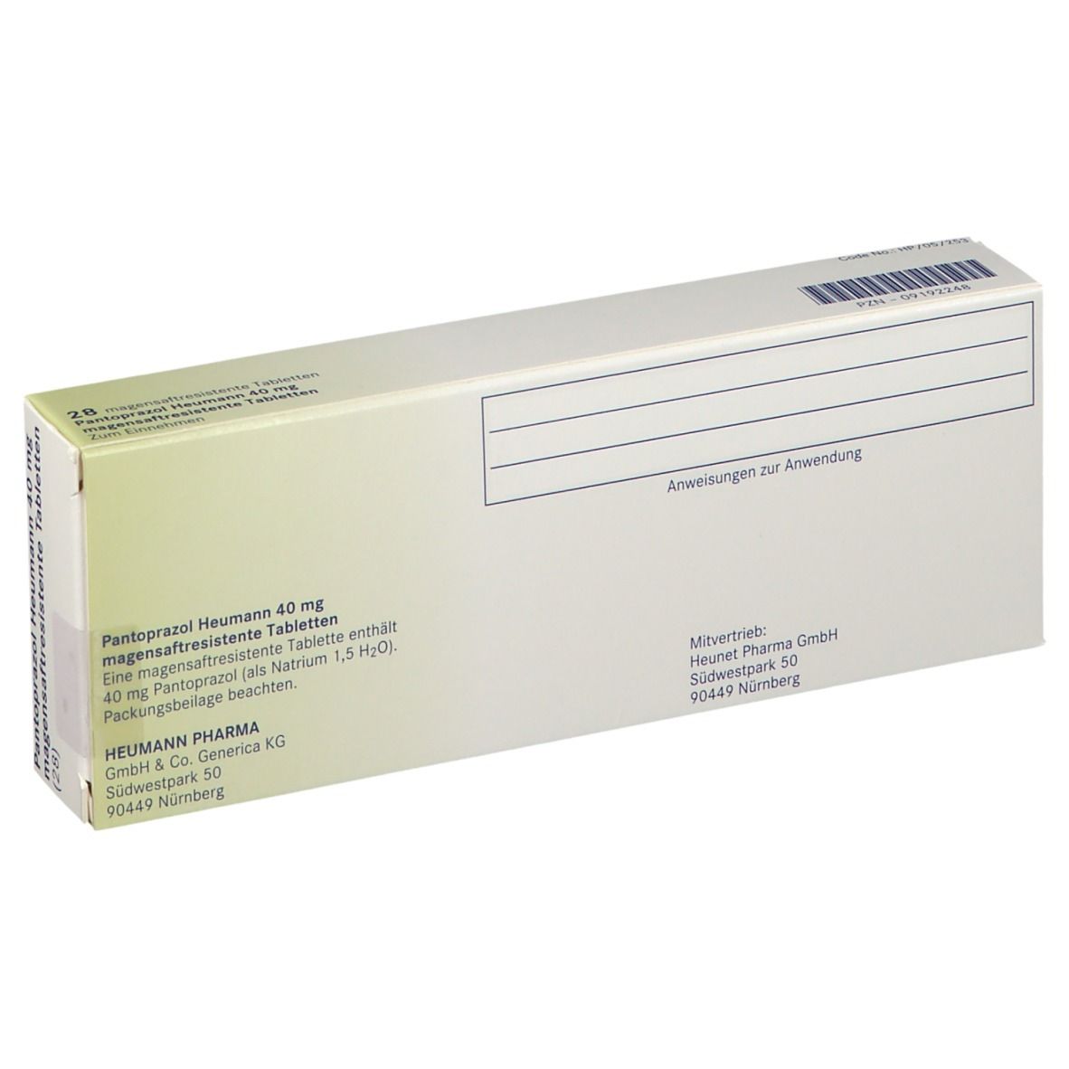 Pantoprazol Heumann 40 mg