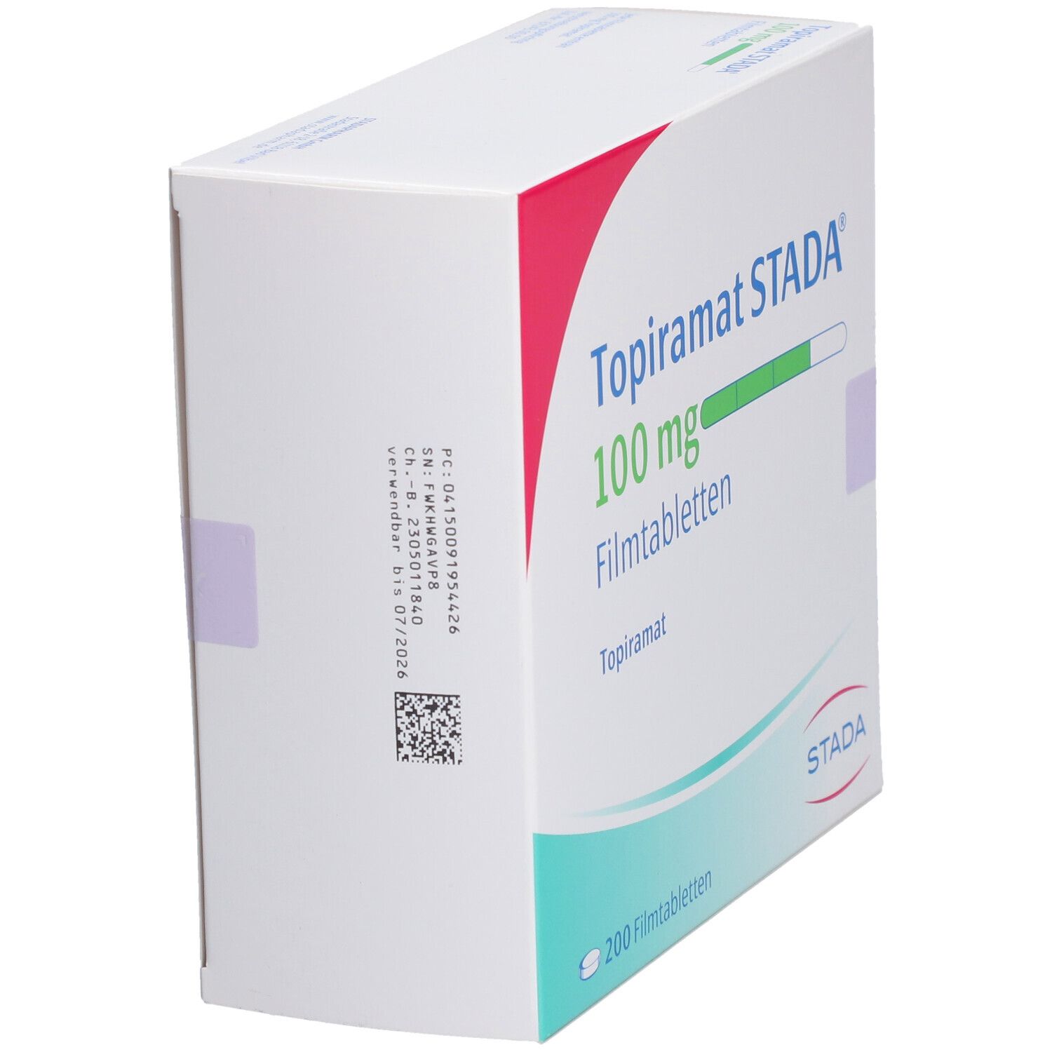 Topiramat AL 100 mg Filmtabletten 200 St