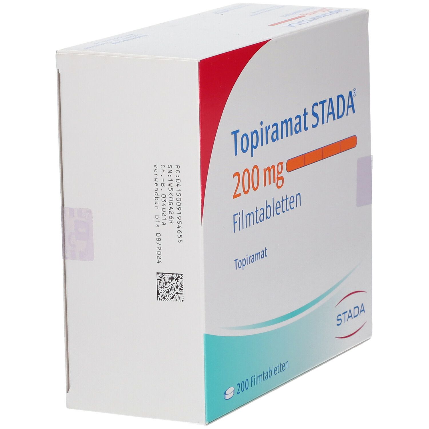 Topiramat Stada 200 mg Filmtabletten St