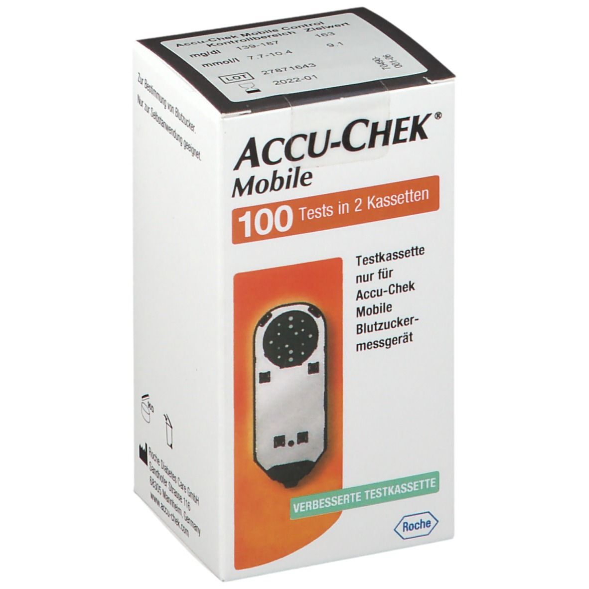 Accu Chek Mobile Testkassette Plasma II