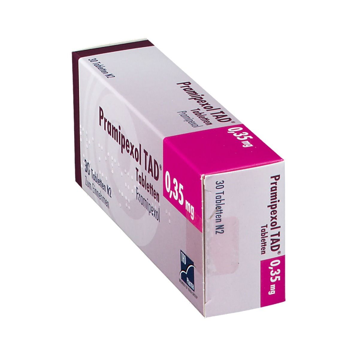 Pramipexol TAD 0,35 mg Tabletten 30 St