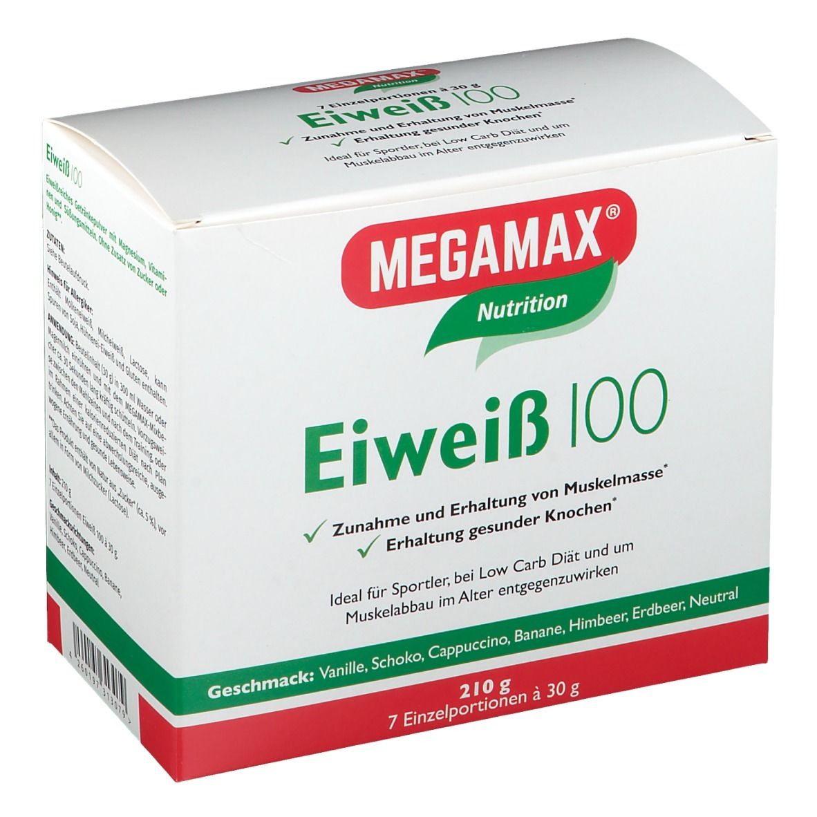 Eiweiss 100 Mix Kombi Megamax Pulver