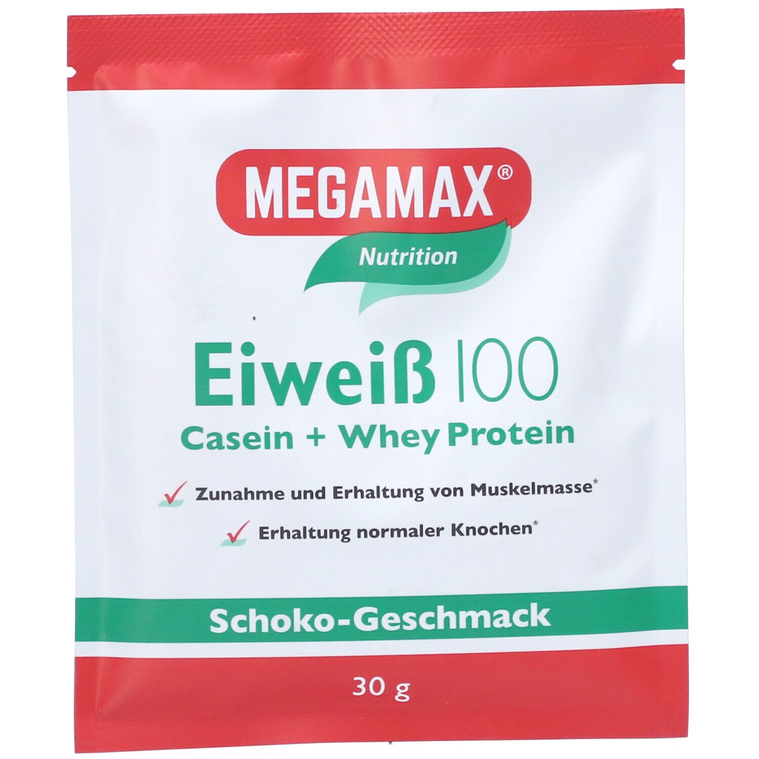 MEGAMAX® Nutrition Eiweiß 100 Schoko-Geschmack