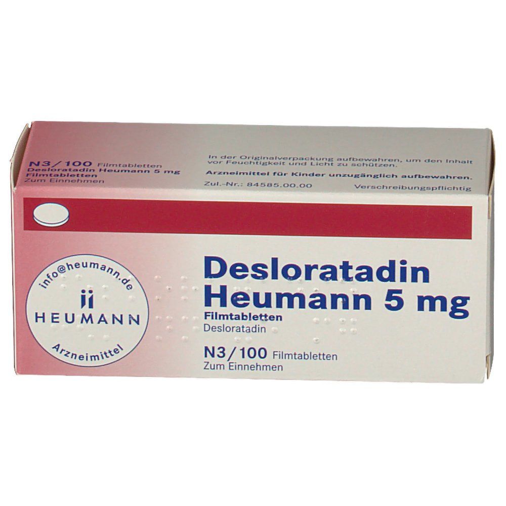 Desloratadin Heumann 5 mg