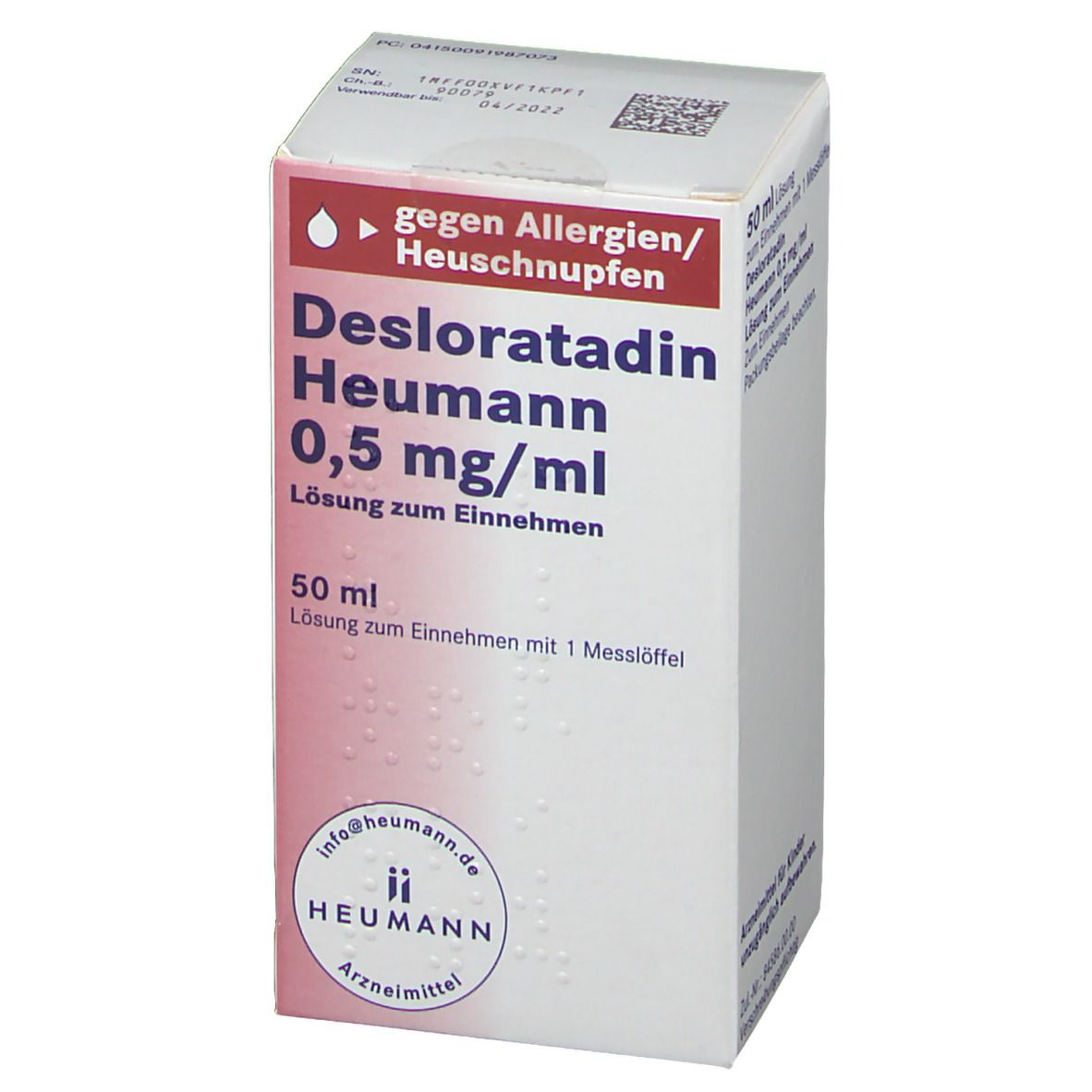 Desloratadin Heumann 0,5 mg/ml
