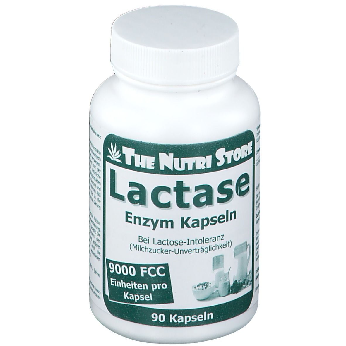 Lactase 9000 FCC Enzym Kapseln