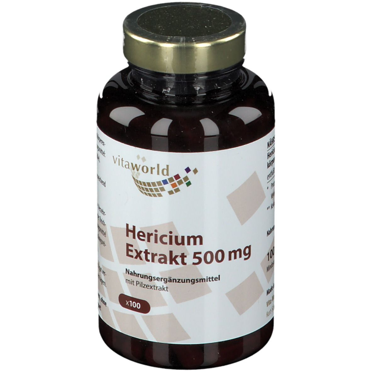 Hericium Extrakt 500 mg Kapseln