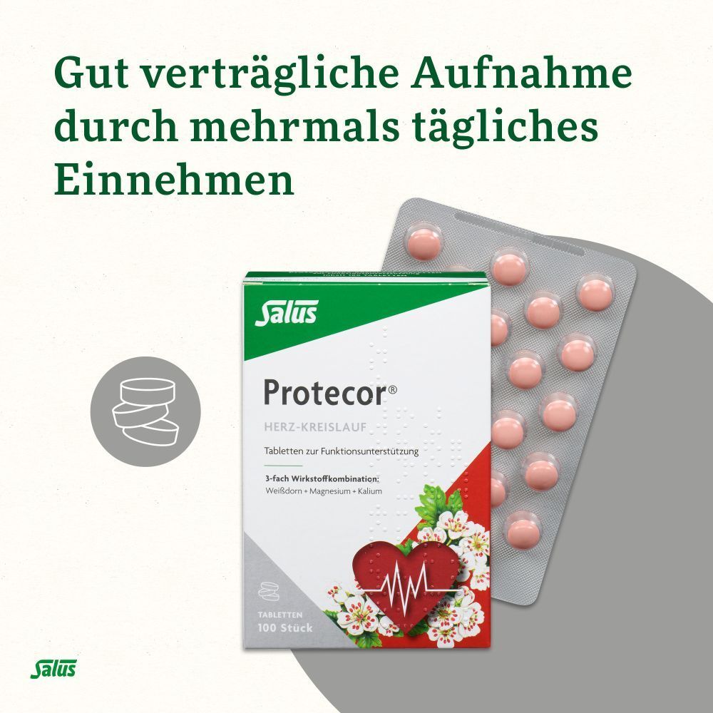 Salus® Protecor® Herz-Kreislauf Tabletten zur Funktionsunterstützung