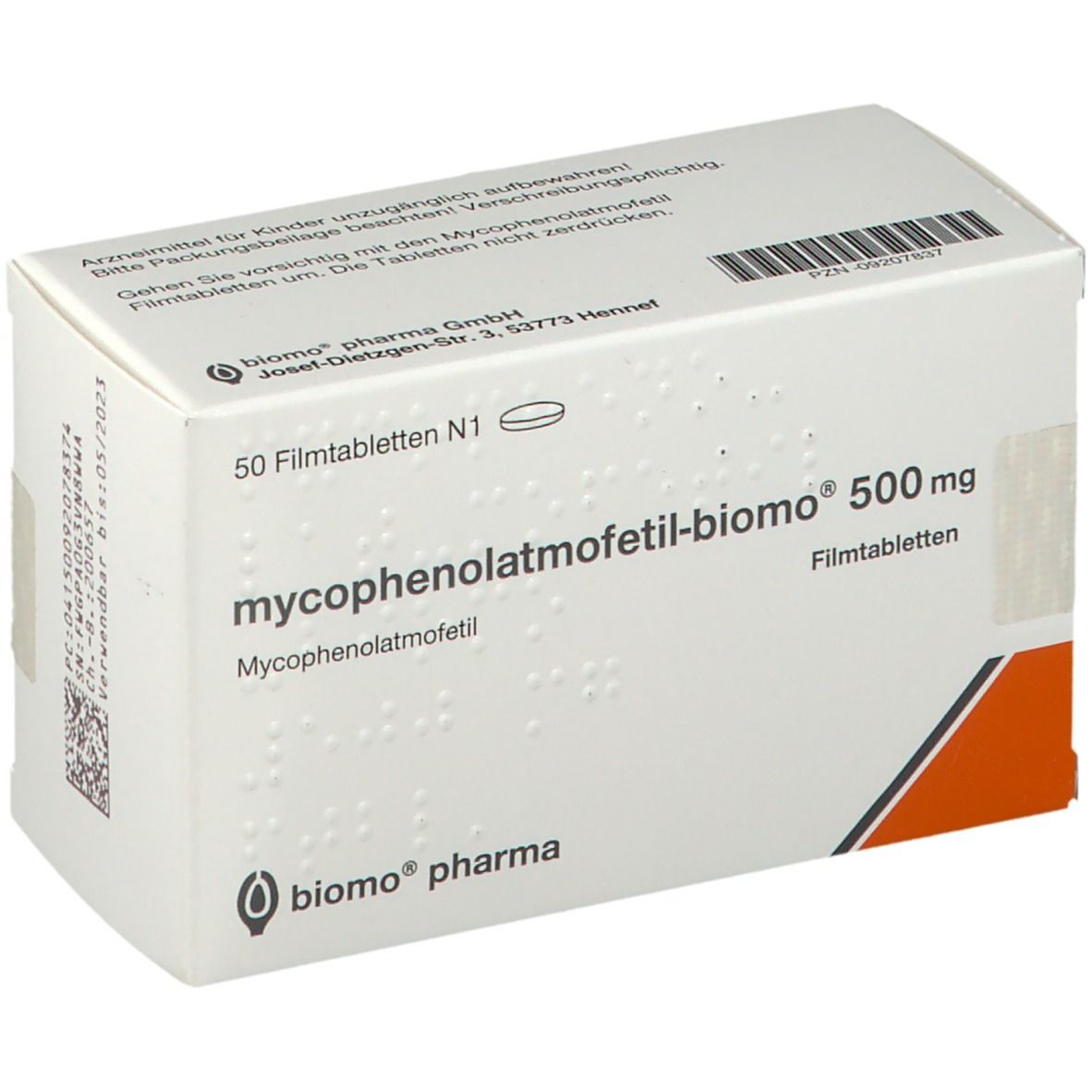 mycophenolatmofetil-biomo® 500 mg