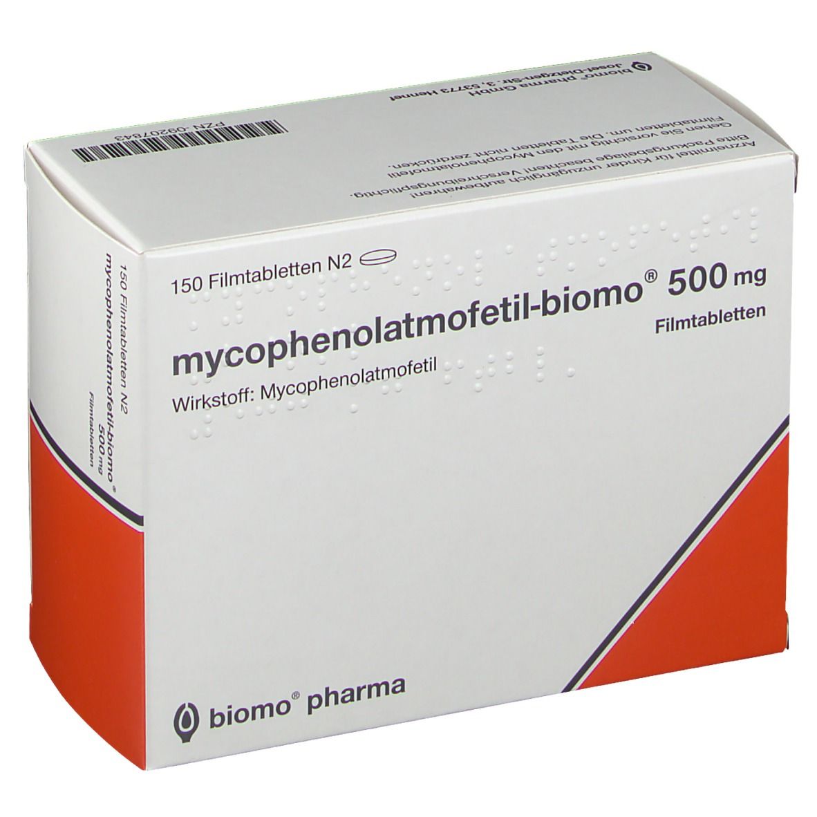 mycophenolatmofitel-biomo® 500 mg