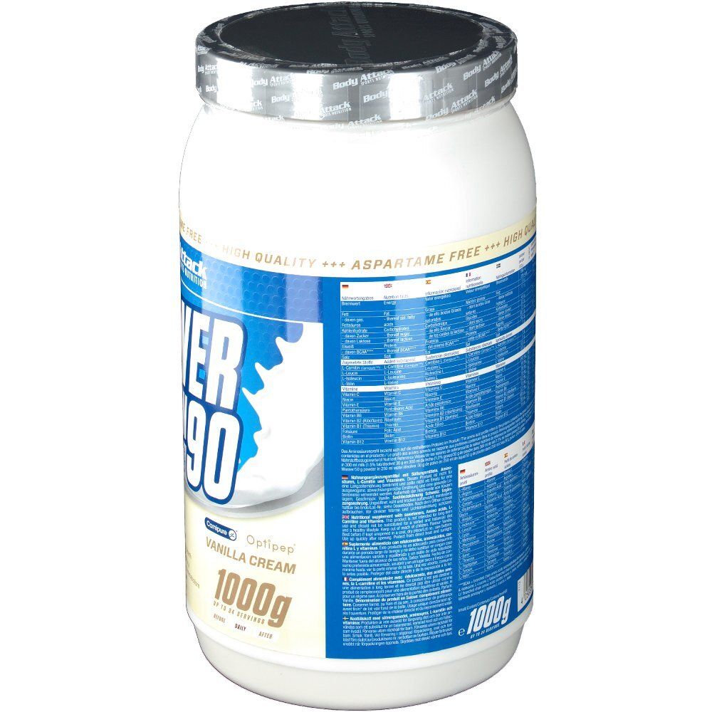 Body Attack Power Protein 90 Big Pack Vanilla