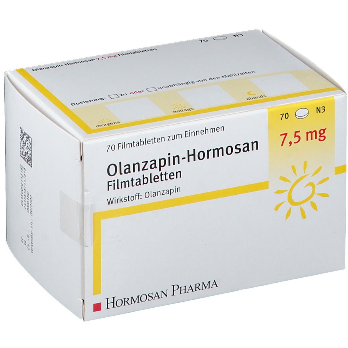 Olanzapin-Hormosan 7,5 mg