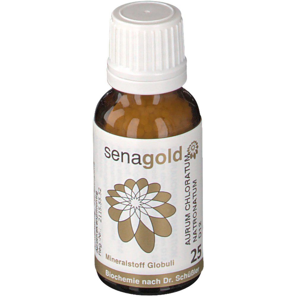 BIOCHEMIE Senagold 25 Aurum chloratum Natronatum D12