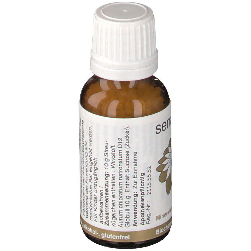 BIOCHEMIE Senagold 25 Aurum chloratum Natronatum D12