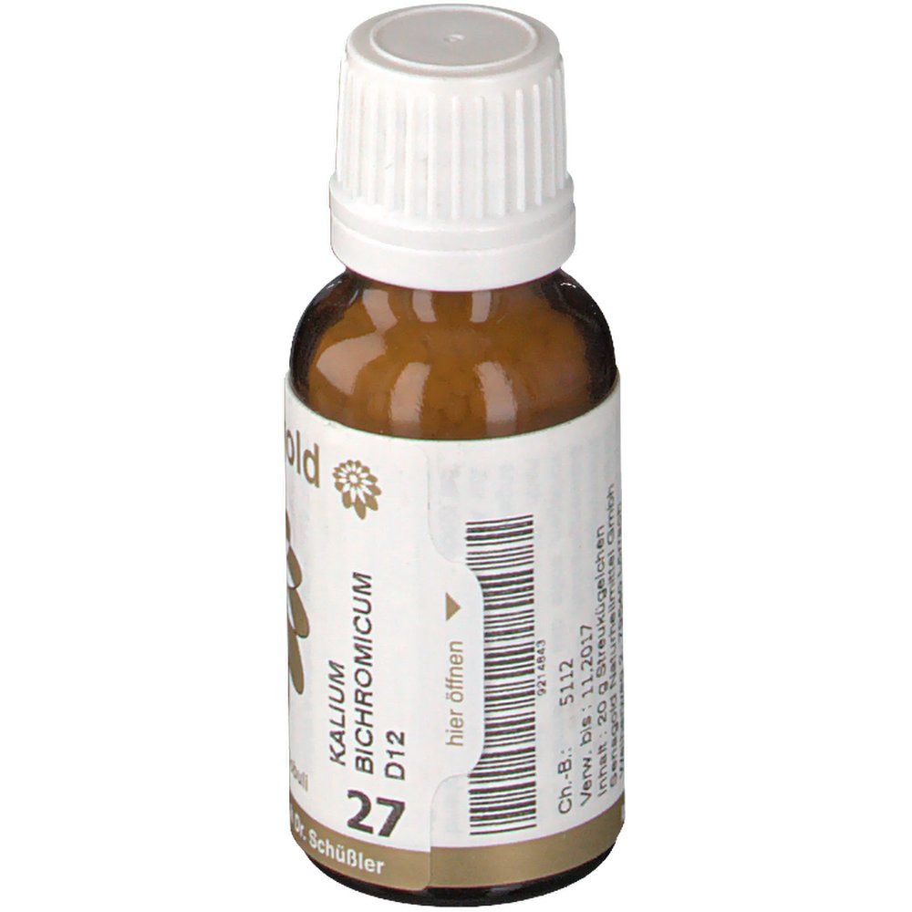 BIOCHEMIE Senagold 27 Kalium bichromicum D12