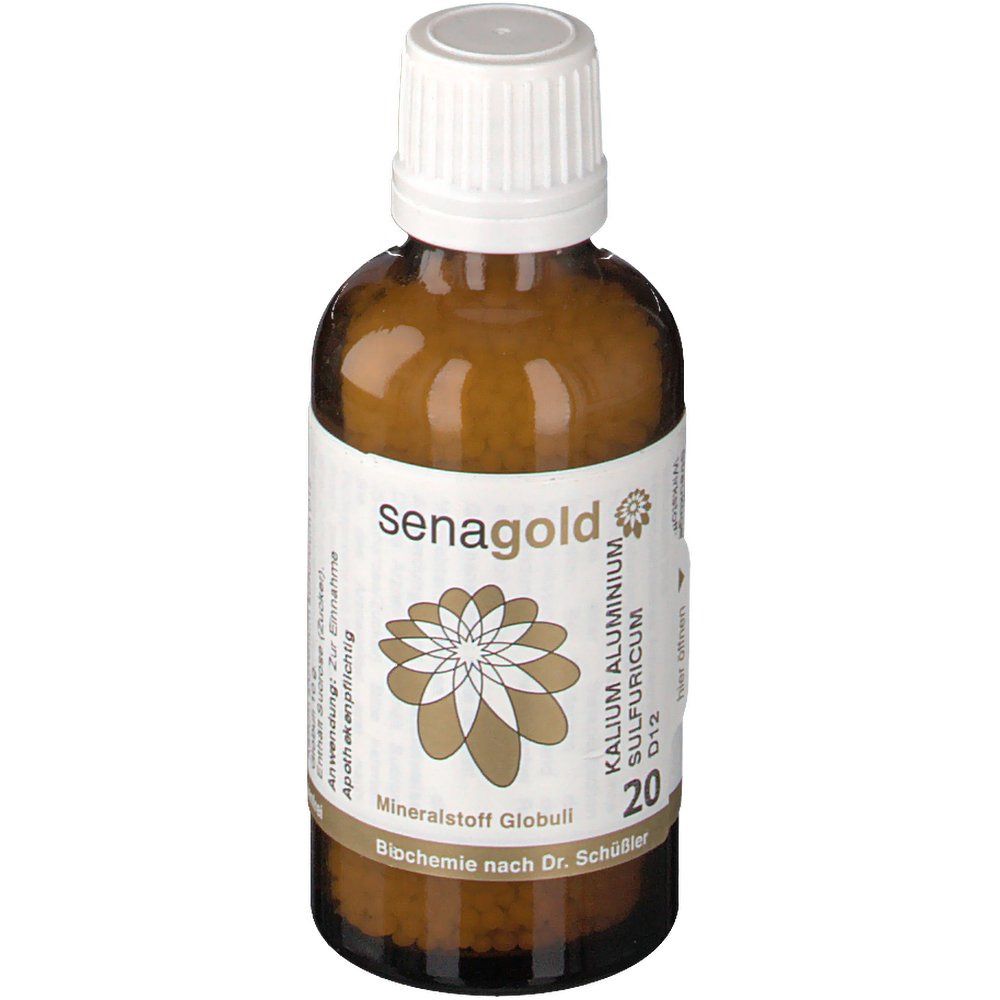 BIOCHEMIE Senagold 20 Kalium aluminium sulfuricum D12