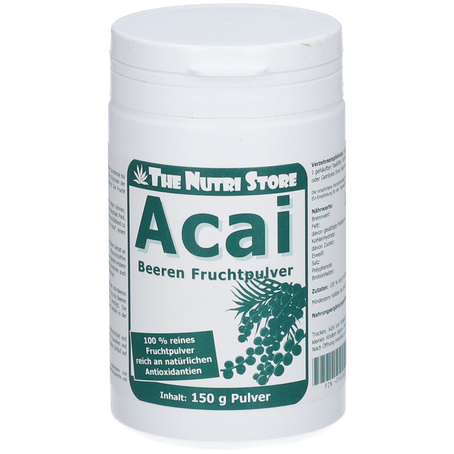 Acai Beeren Fruchtpulver 150 g Pulver