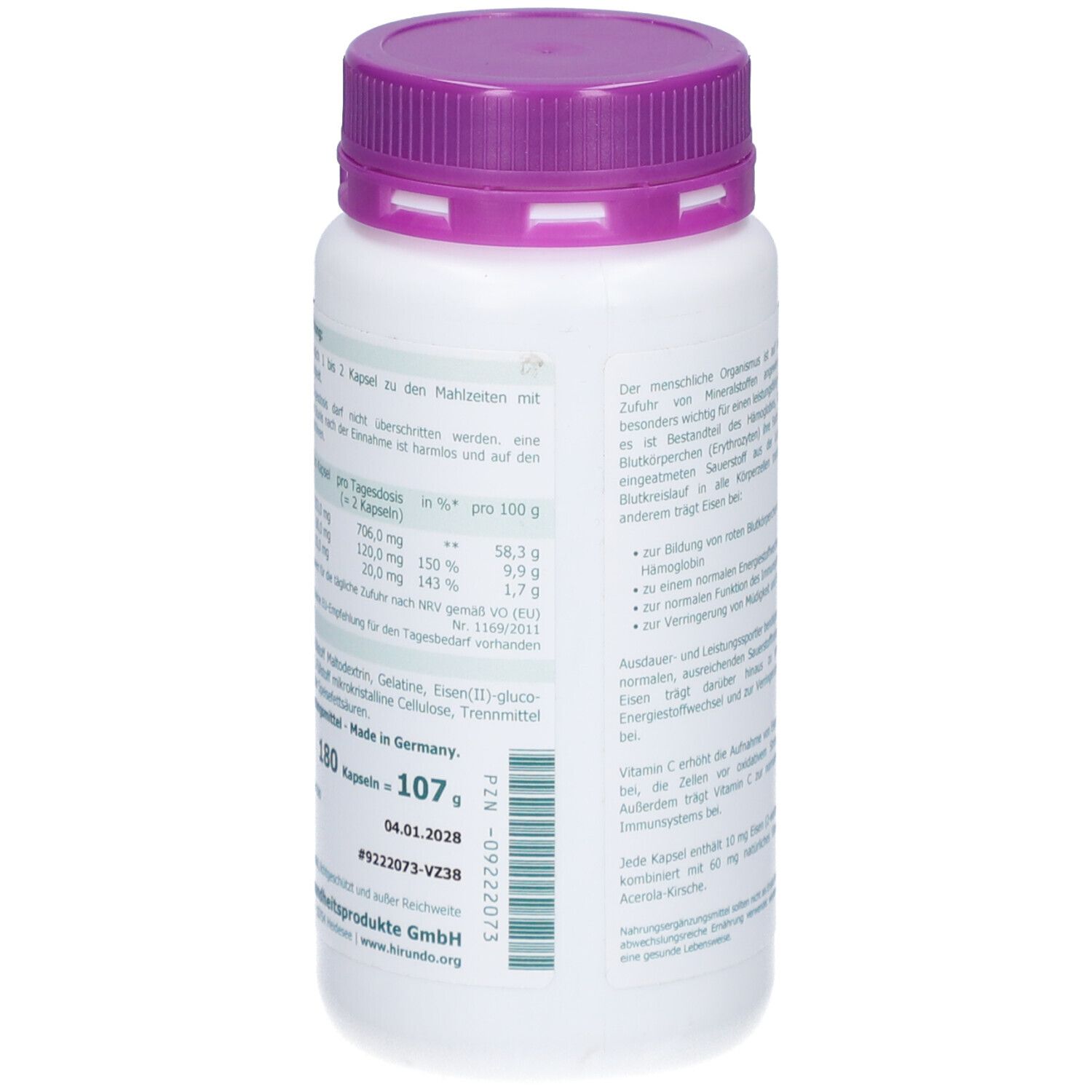 EISEN 10MG + VITAMIN C60MG
