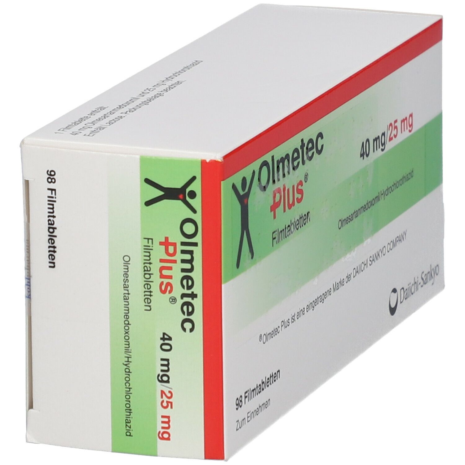 Olmetec Plus 40 mg/25 mg Filmtabletten 98 St