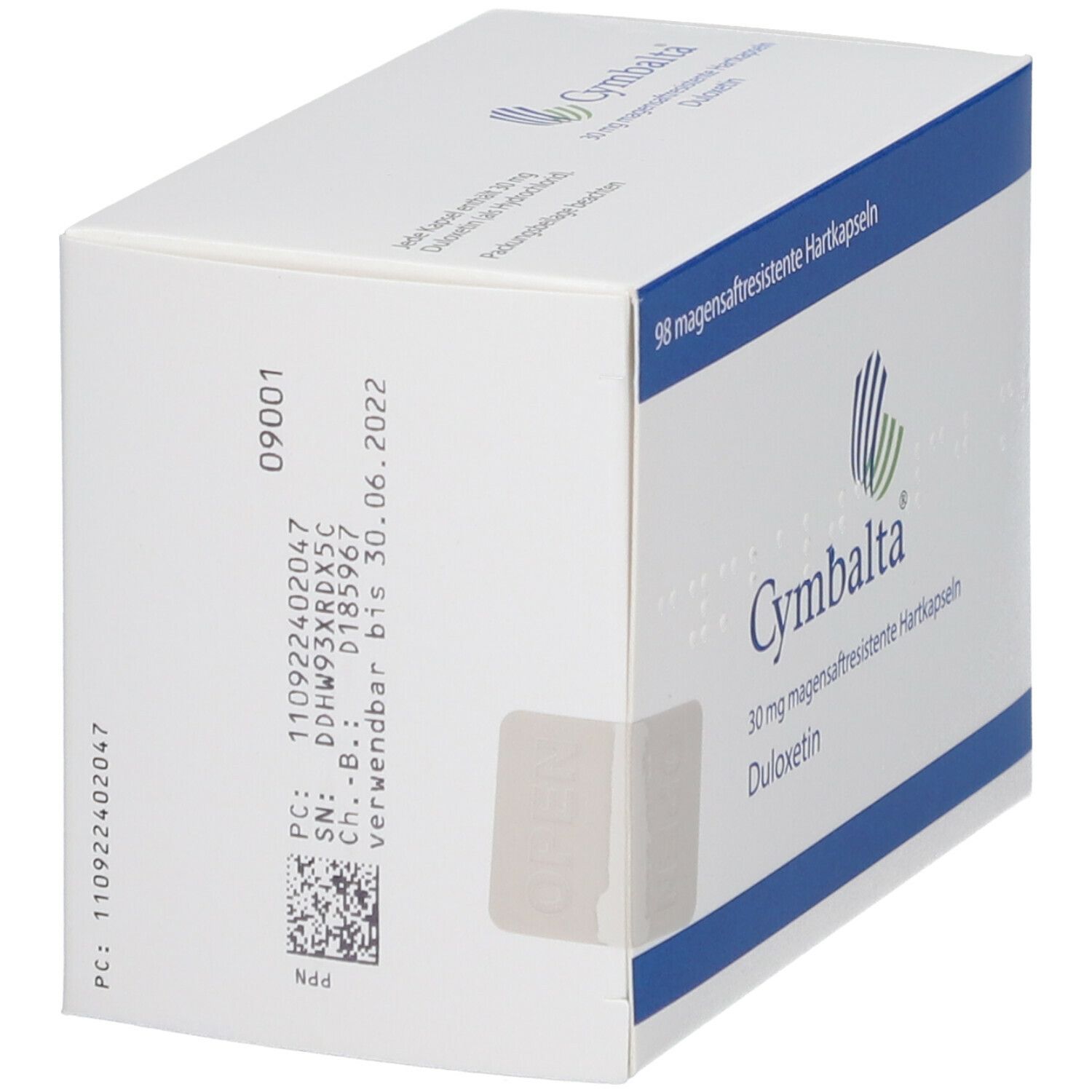 Cymbalta 30 Mg 98 St Mit Dem E Rezept Kaufen Shop Apotheke