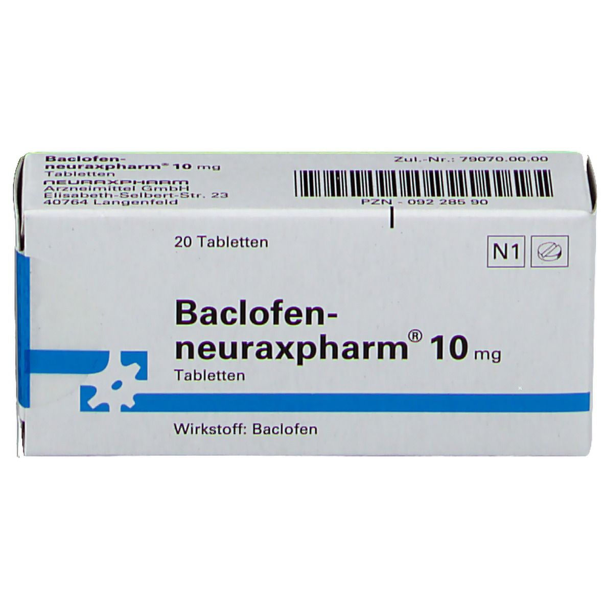 Baclofen-neuraxpharm® 10 mg