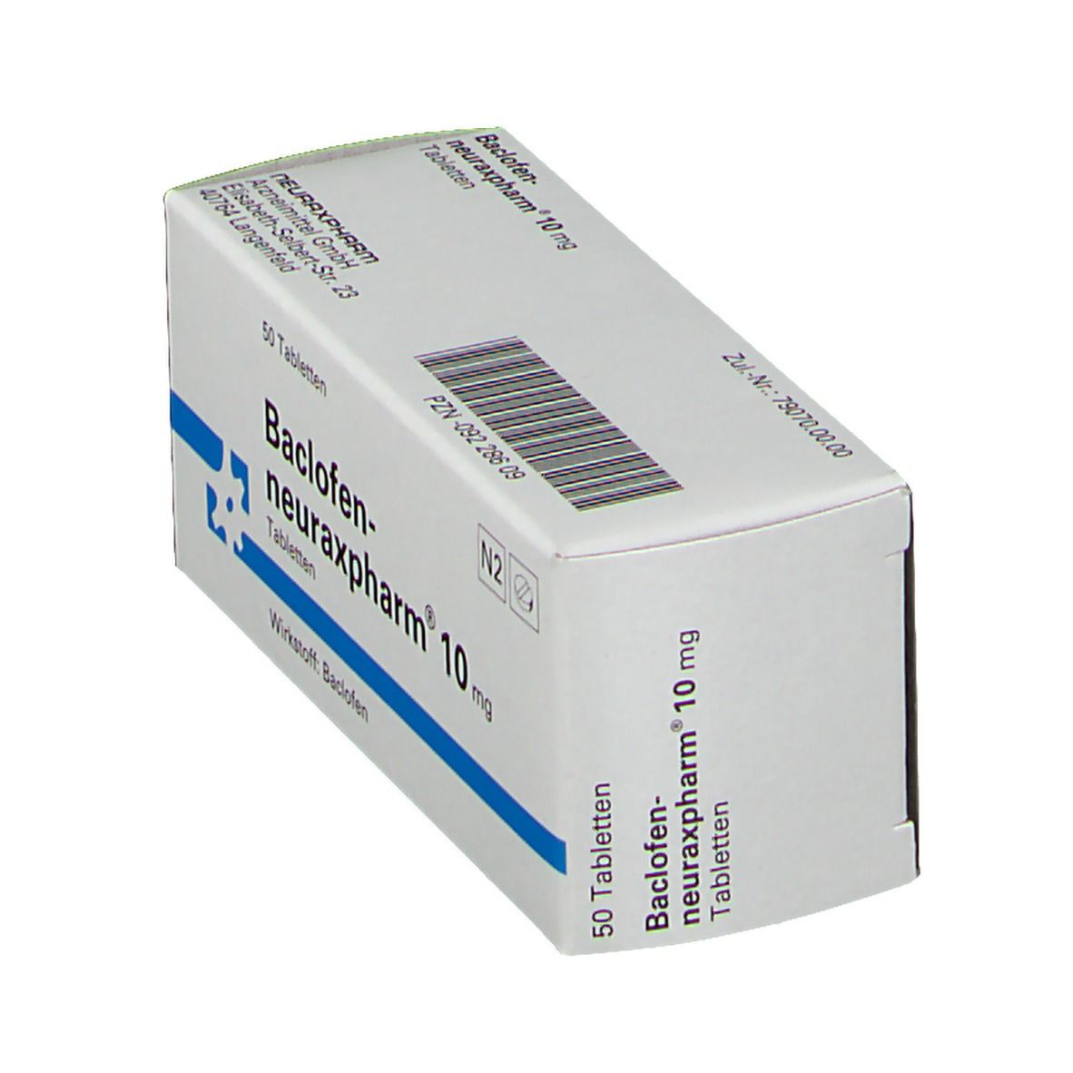 BACLOFEN-neuraxpharm 10 mg Tabletten 50 St