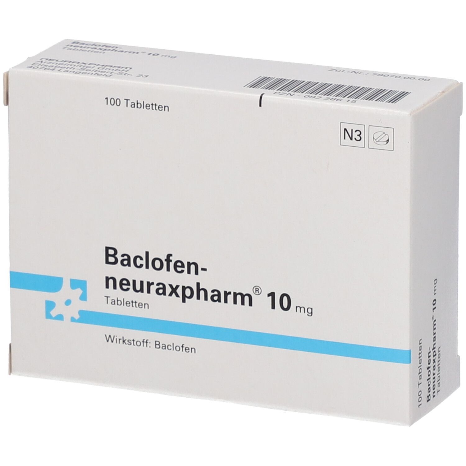 Baclofen-neuraxpharm® 10 mg