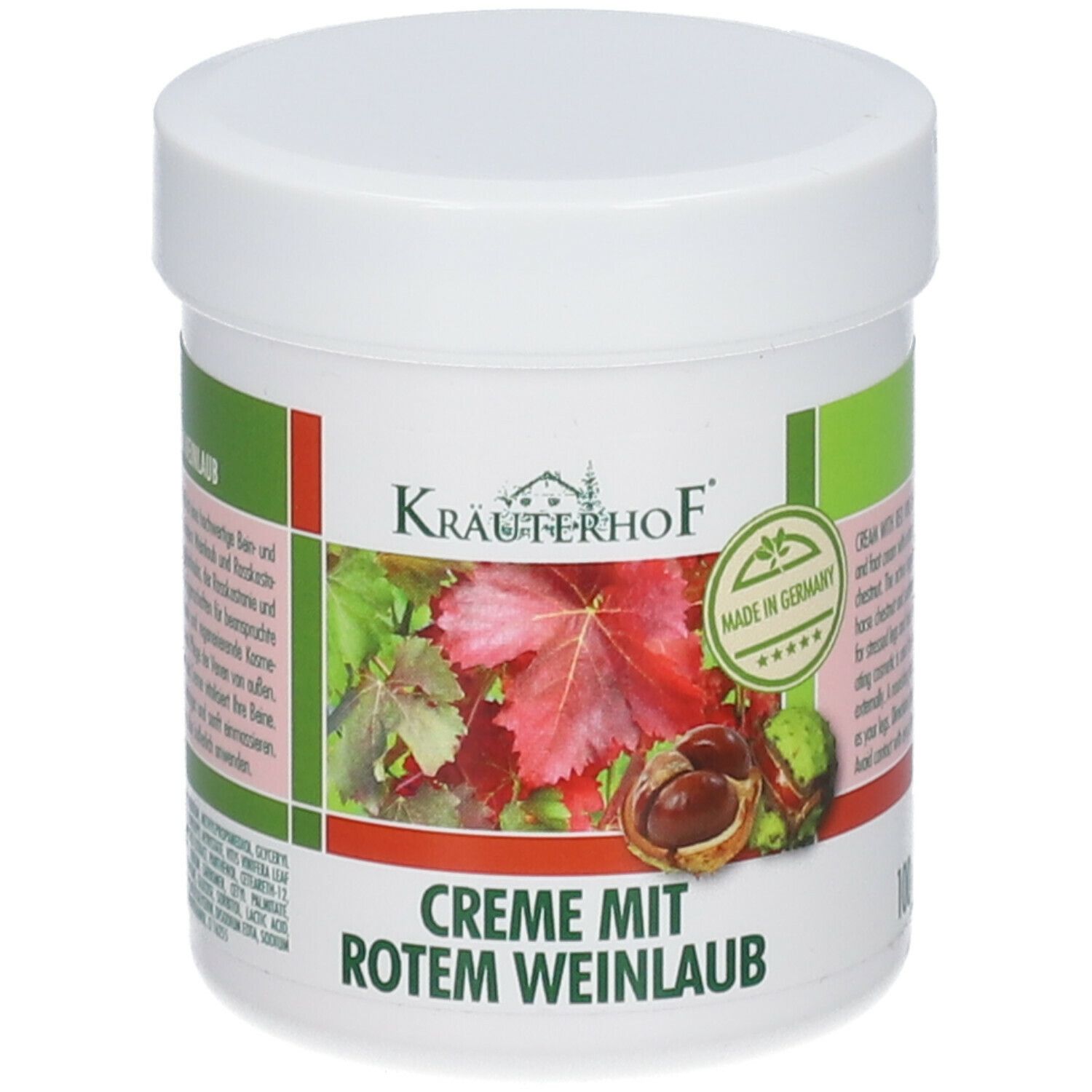 Kräuterhof® Creme mit rotem Weinlaub