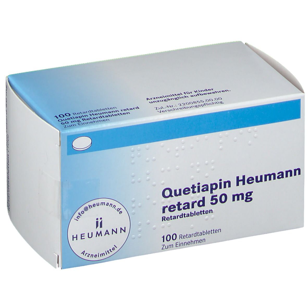 Quetiapin Heumann retard 50 mg